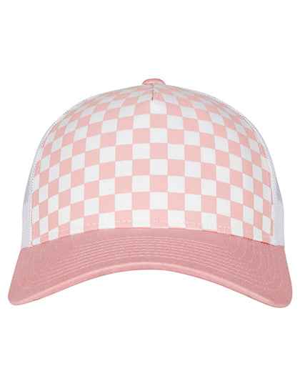 Checkerboard Retro Trucker - FX6506CB