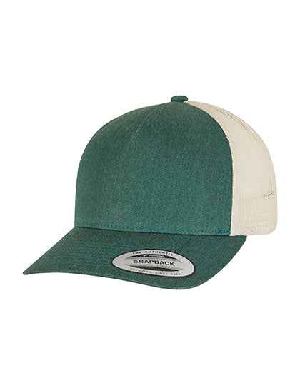 5-Panel Retro Trucker 2-Tone Cap - FX6506T