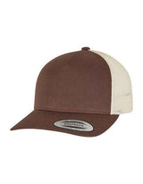 5-Panel Retro Trucker 2-Tone Cap - FX6506T