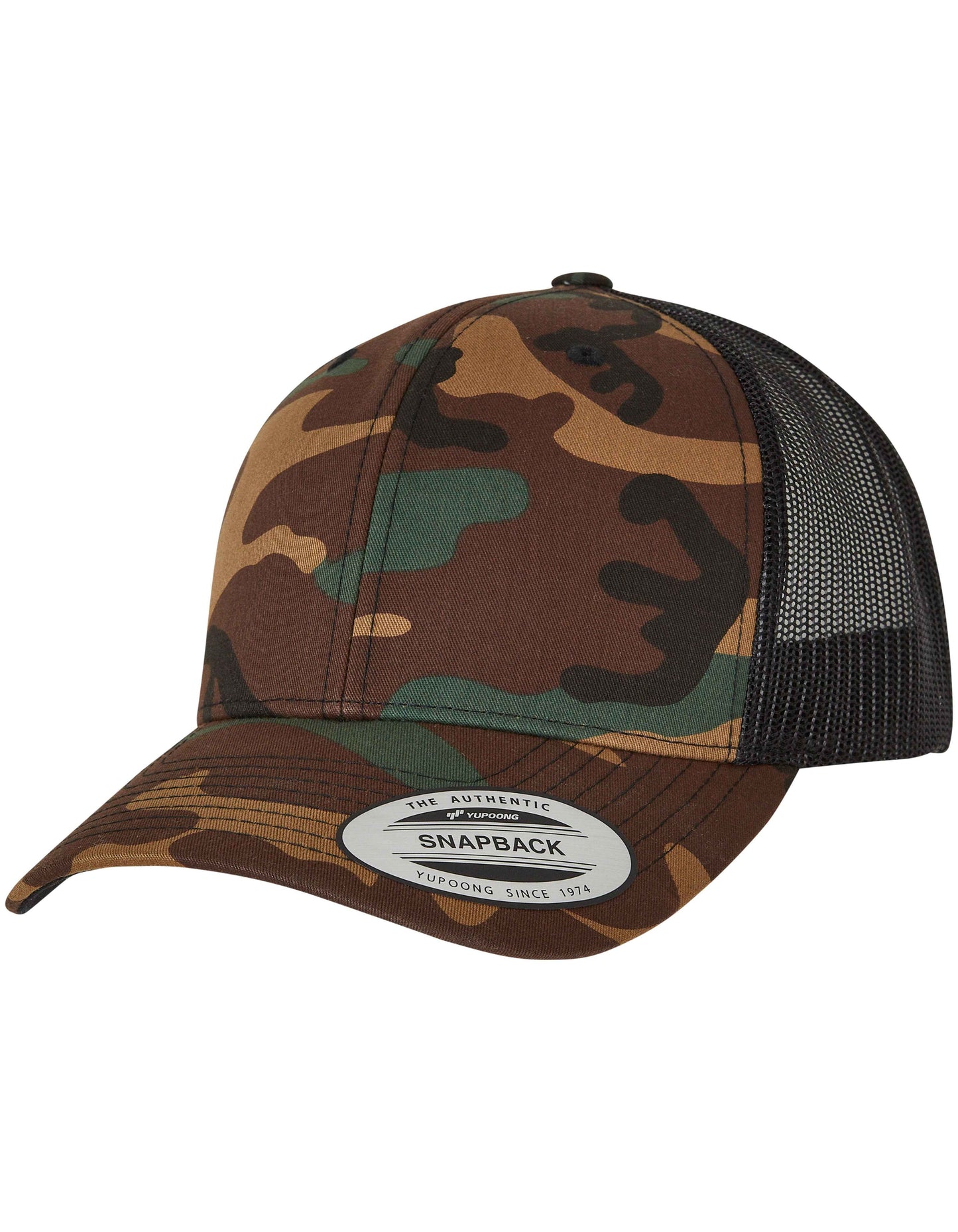 Retro Trucker Camo Cap - FX6606CA