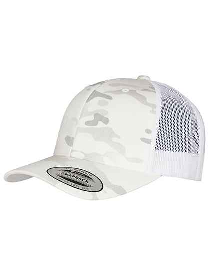 Retro Trucker Multicam Cap - FX6606MC