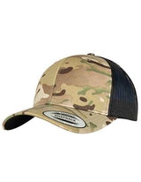 Retro Trucker Multicam Cap - FX6606MC