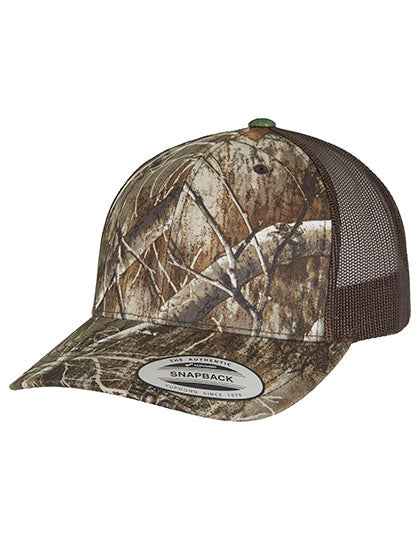 YP Classics Realtree Camo Retro Trucker Cap - FX6606RC
