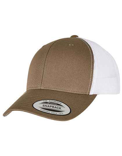 YP Classics Recycled Retro Trucker Cap 2-Tone - FX6606RT