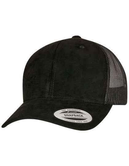 Suede Leather Trucker Cap - FX6606SU