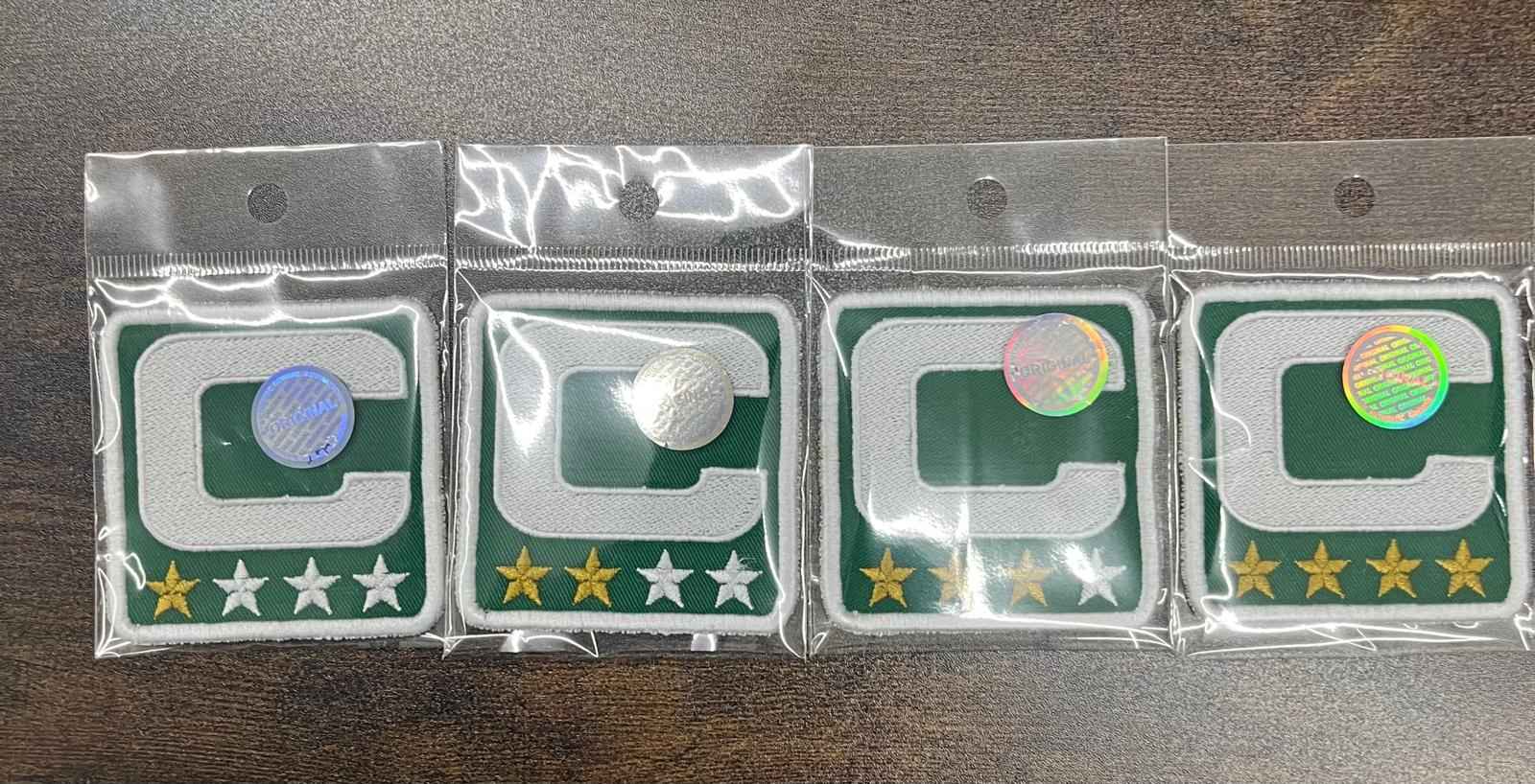 Captainpatch 6.5×6.5cm zum aufnähen – Green