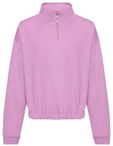Women´s Cropped 1/4 Zip Sweat - JH037