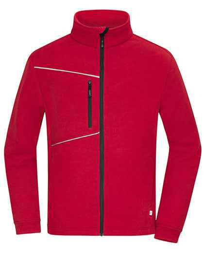 Fleece Jacket - Corduroy Look - JN1870