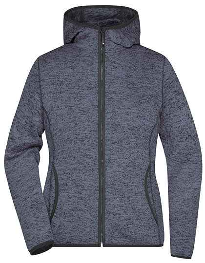 Ladies´ Knitted Fleece Hoody - JN588