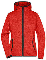 Ladies´ Knitted Fleece Hoody - JN588