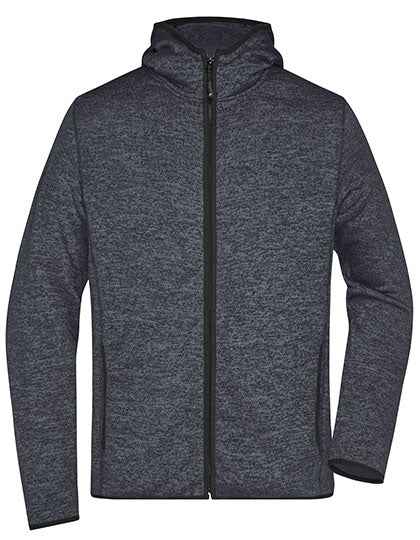 Men´s Knitted Fleece Hoody - JN589