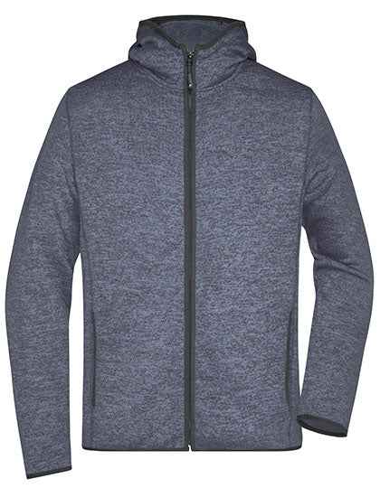 Men´s Knitted Fleece Hoody - JN589
