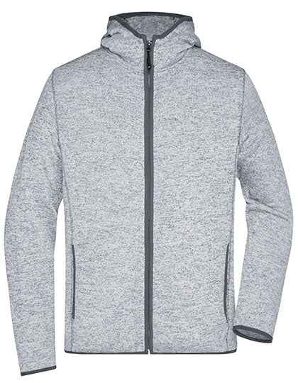 Men´s Knitted Fleece Hoody - JN589