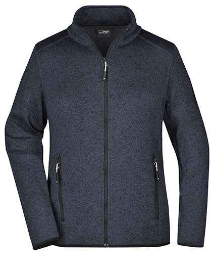 Ladies´ Knitted Fleece Jacket - JN761