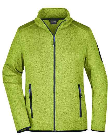 Ladies´ Knitted Fleece Jacket - JN761
