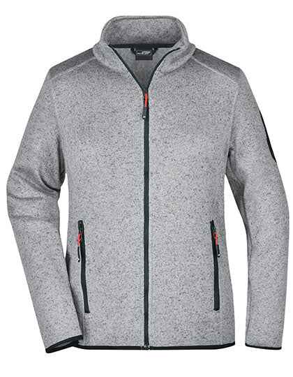 Ladies´ Knitted Fleece Jacket - JN761