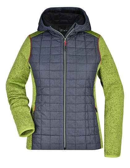 Ladies´ Knitted Hybrid Jacket - JN771