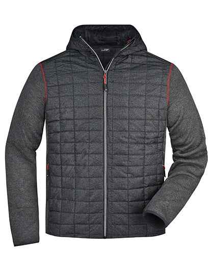 Men´s Knitted Hybrid Jacket - JN772