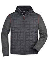 Men´s Knitted Hybrid Jacket - JN772