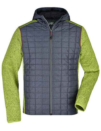 Men´s Knitted Hybrid Jacket - JN772