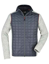 Men´s Knitted Hybrid Jacket - JN772