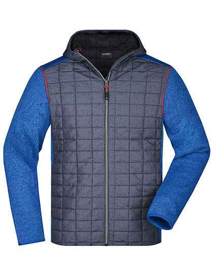 Men´s Knitted Hybrid Jacket - JN772