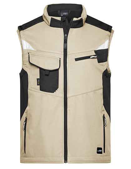 Workwear Softshell Vest -STRONG- - JN845