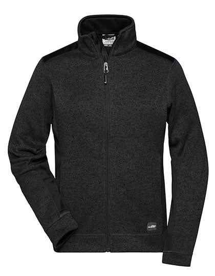 Ladies´ Knitted Workwear Fleece Jacket -STRONG- - JN861