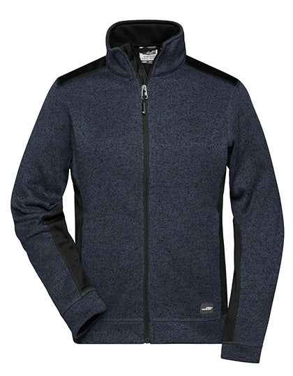 Ladies´ Knitted Workwear Fleece Jacket -STRONG- - JN861