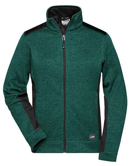Ladies´ Knitted Workwear Fleece Jacket -STRONG- - JN861