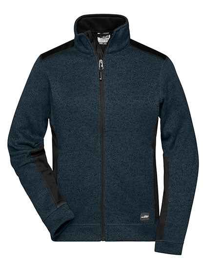 Ladies´ Knitted Workwear Fleece Jacket -STRONG- - JN861