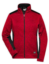 Ladies´ Knitted Workwear Fleece Jacket -STRONG- - JN861