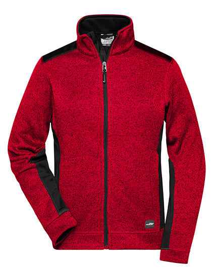Ladies´ Knitted Workwear Fleece Jacket -STRONG- - JN861