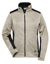 Ladies´ Knitted Workwear Fleece Jacket -STRONG- - JN861