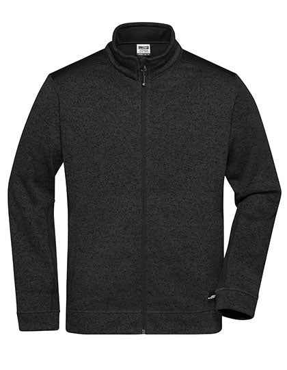 Men´s Knitted Workwear Fleece Jacket -STRONG- - JN862