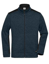 Men´s Knitted Workwear Fleece Jacket -STRONG- - JN862