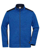 Men´s Knitted Workwear Fleece Jacket -STRONG- - JN862