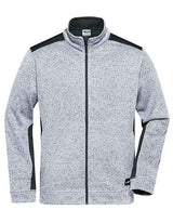 Men´s Knitted Workwear Fleece Jacket -STRONG- - JN862