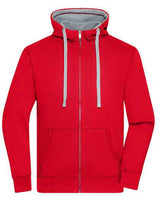 Men´s Lifestyle Zip-Hoody - JN963