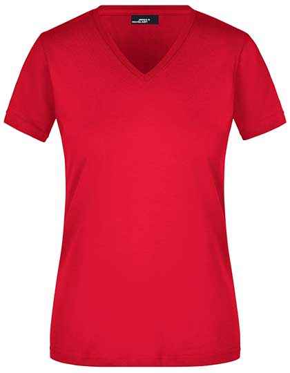 Ladies´ Slim Fit V-T - JN972