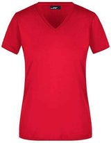 Ladies´ Slim Fit V-T - JN972