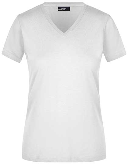 Ladies´ Slim Fit V-T - JN972