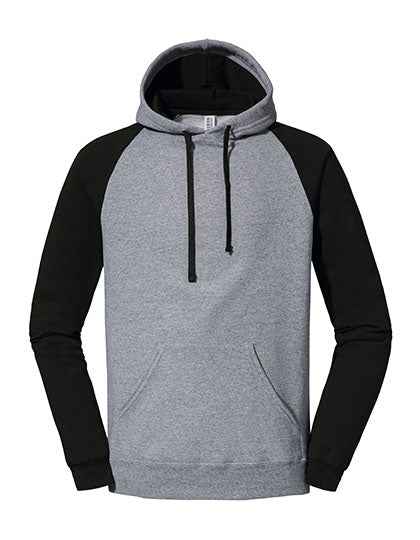 Nublend® Colour-Block Raglan Hooded Sweatshirt - JZ96CR