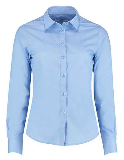 Women´s Tailored Fit Poplin Shirt Long Sleeve - K242