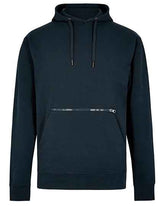Regular Fit Pique Hoodie with Zipped Pocket - K338
