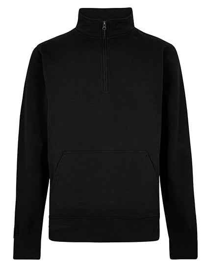Regular Fit 1/4 Zip Pique Sweatshirt - K339