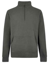 Regular Fit 1/4 Zip Pique Sweatshirt - K339