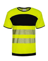 EOS Hi-Vis Workwear T-Shirt With Printing Area - KX1000