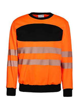 EOS Hi-Vis Workwear Sweatshirt With Printing Area - KX1001