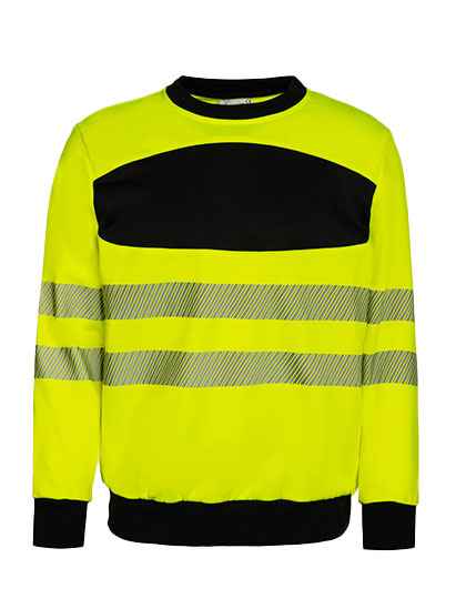 EOS Hi-Vis Workwear Sweatshirt With Printing Area - KX1001